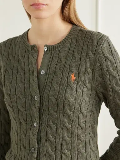 Polo Ralph Lauren Cable-knit Cotton Cardigan | Thumbnail 5