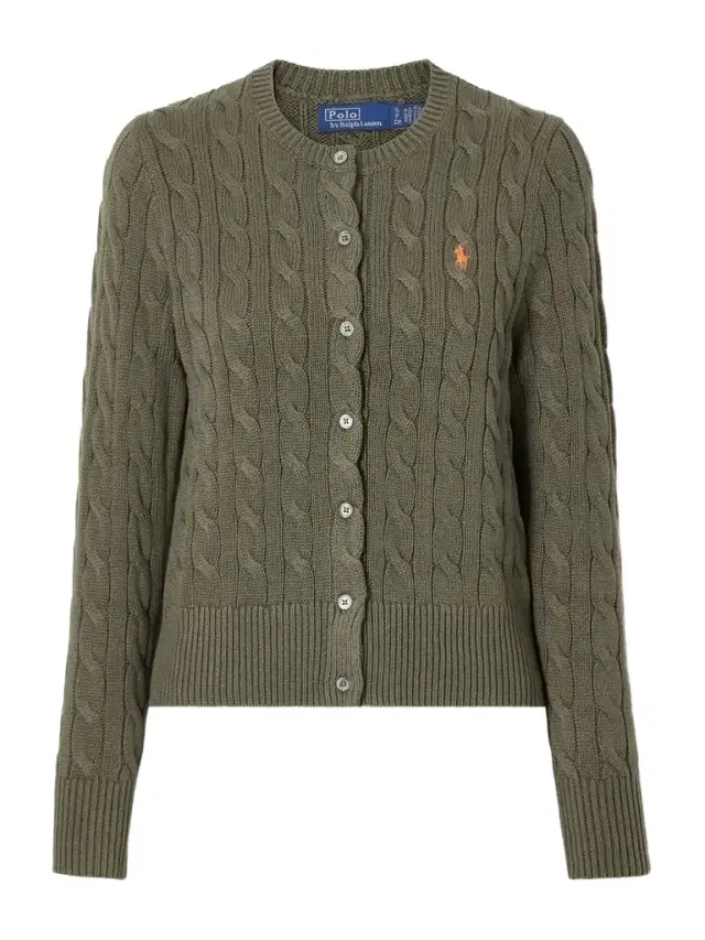 Polo Ralph Lauren Cable-knit Cotton Cardigan