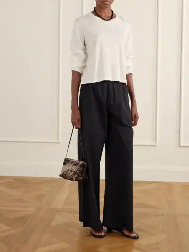 La Ligne Colby Cotton-poplin Wide-leg Pants | Thumbnail 2 La Ligne Colby Cotton-poplin Wide-leg Pants | Thumbnail 2