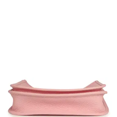 HERMÈS Hermes Evelyne 23 Rose Sakura Clemence Palladium Hardware | Thumbnail 6