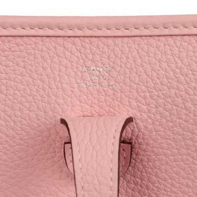 HERMÈS Hermes Evelyne 23 Rose Sakura Clemence Palladium Hardware | Thumbnail 7