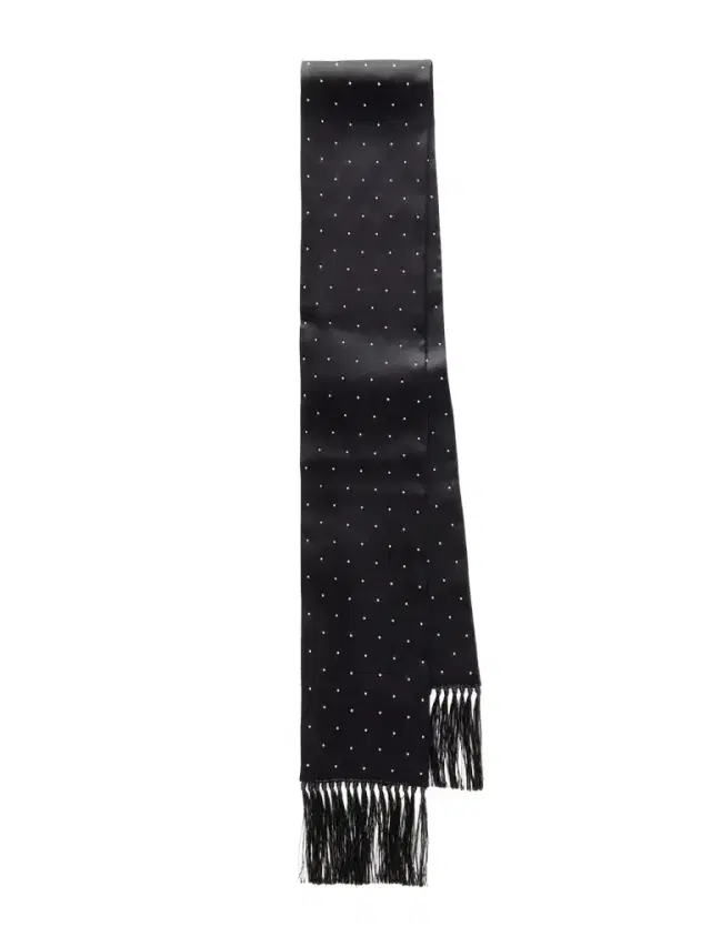 Tom Ford Fringed Crystal-embellished Silk-satin Scarf