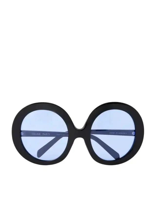 CELINE Eyewear Round-frame Acetate Sunglasses