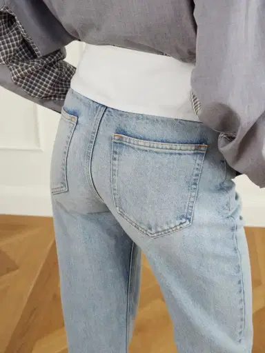 MM6 MAISON MARGIELA Mid-rise Wide-leg Jeans | Thumbnail 5