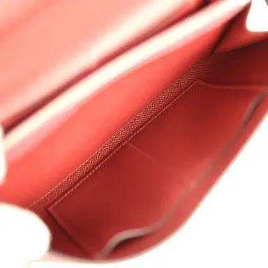 HERMÈS Hermes Kelly Wallet To Go Rouge H Epsom Palladium Hardware | Thumbnail 10 HERMÈS Hermes Kelly Wallet To Go Rouge H Epsom Palladium Hardware | Thumbnail 10
