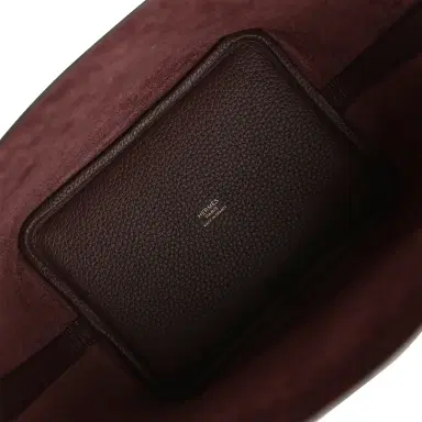 HERMÈS Hermes Picotin Lock 18 Rouge Sellier Clemence Gold Hardware | Thumbnail 8 HERMÈS Hermes Picotin Lock 18 Rouge Sellier Clemence Gold Hardware | Thumbnail 8
