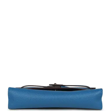 HERMÈS Pre-owned Hermes Micro Kelly 15 Mykonos Epsom Palladium Hardware | Thumbnail 6 HERMÈS Pre-owned Hermes Micro Kelly 15 Mykonos Epsom Palladium Hardware | Thumbnail 6