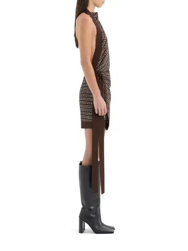 SIR. Astrid Open Back Mini Dress | Thumbnail 3 SIR. Astrid Open Back Mini Dress | Thumbnail 3