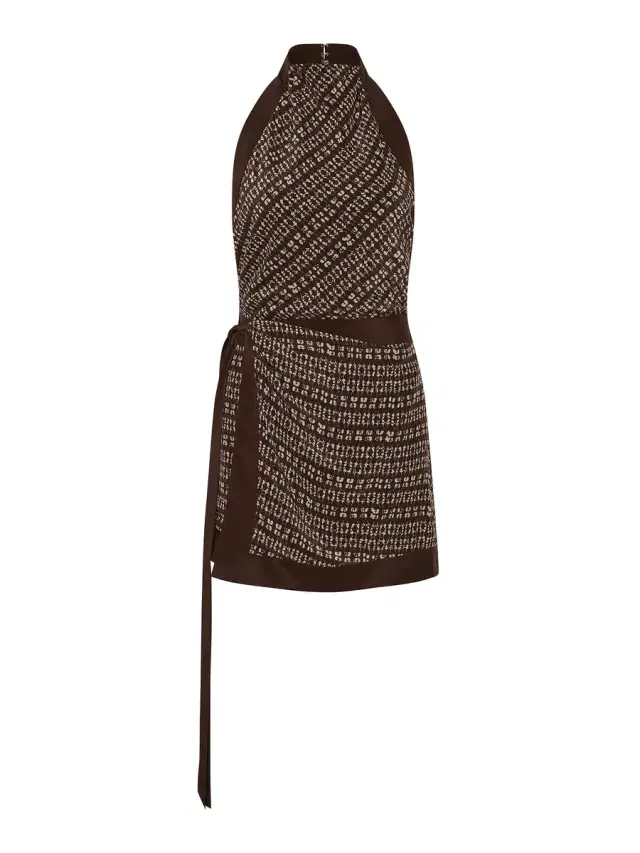 SIR. Astrid Open Back Mini Dress