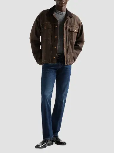 7 For All Mankind Men's Cotton-Wool-Nylon Crewneck Sweater - Cashmere Wolf - Size XXL | Thumbnail 2