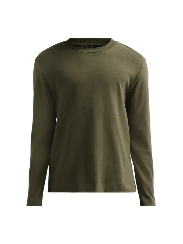 Vince Men's Peached-Face Cotton Jersey Long-Sleeve T-Shirt - Night Leaf