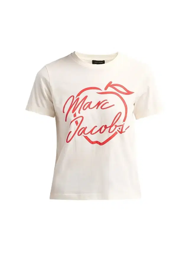 Marc Jacobs Women's Apple Logo Femme T-Shirt -