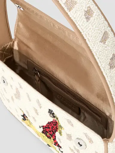 Staud Women's Tommy Beaded Shoulder Bag - Dog Walk | Thumbnail 3