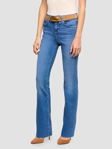 L'Agence Women's Ruth High-Rise Straight-Fit Jeans | Thumbnail 5