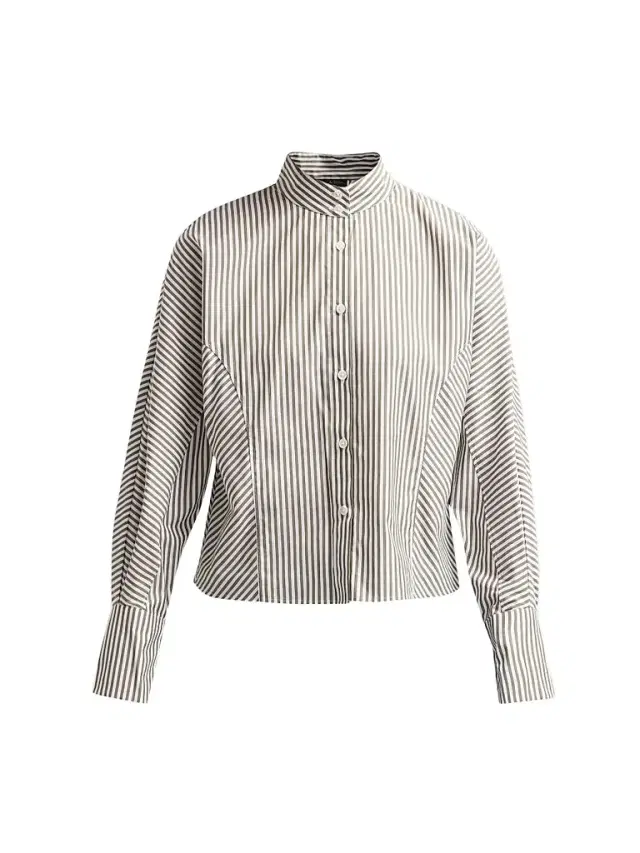 rag & bone Women's Dustin Stripe Poplin Shirt