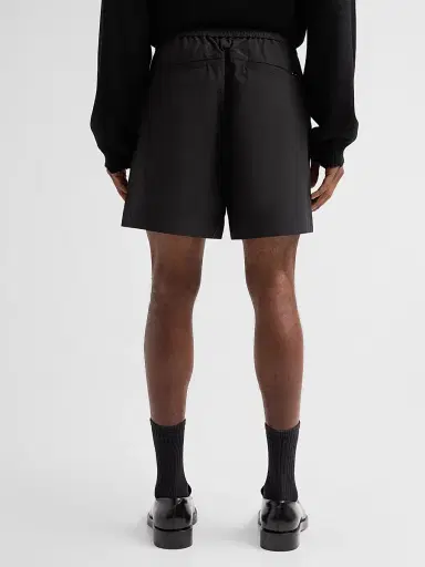 Helmut Lang Men's Relaxed Track Shorts - Black | Thumbnail 3 Helmut Lang Men's Relaxed Track Shorts - Black | Thumbnail 3