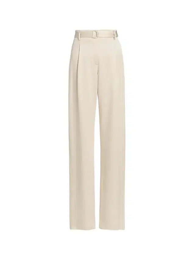 Lapointe Women's Satin Belted Pants - Sand