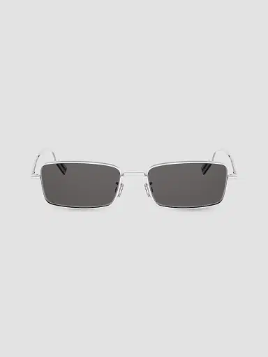 Dior Men's BlackSuit S21U 57MM Rectangular Sunglasses - Silver Grey | Thumbnail 2