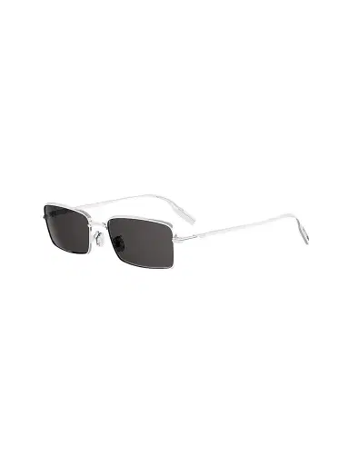 Dior Men's BlackSuit S21U 57MM Rectangular Sunglasses - Silver Grey | Thumbnail 1