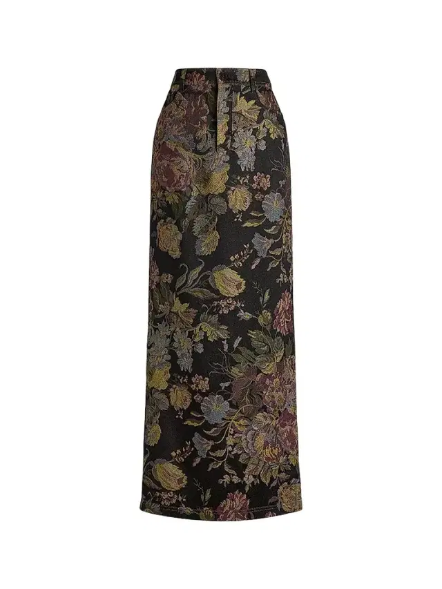 Ralph Lauren Collection Women's Fontaine Tapestry Jacquard Maxi Skirt - Brown