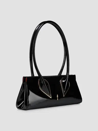 Christian Louboutin Women's Venus Shoulder Bag - Black | Thumbnail 2 Christian Louboutin Women's Venus Shoulder Bag - Black | Thumbnail 2