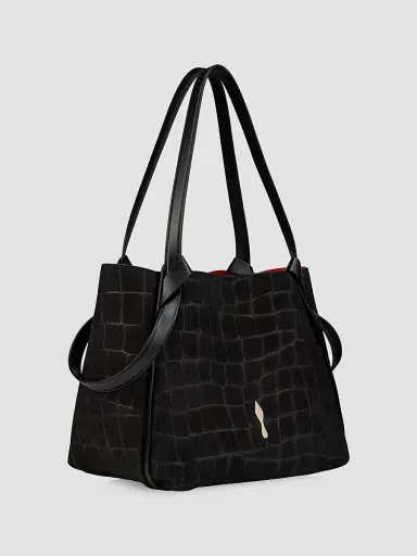 Christian Louboutin Women's Bettina Small Tote Bag - Black | Thumbnail 2