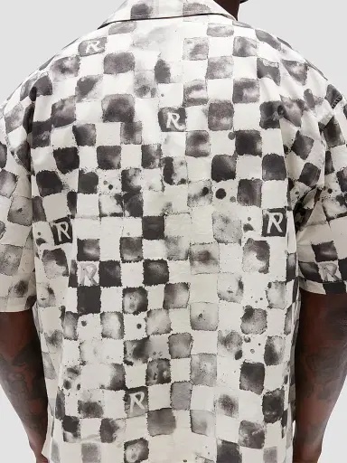 Represent Men's Pool Side Cotton Shirt - Flat White | Thumbnail 8