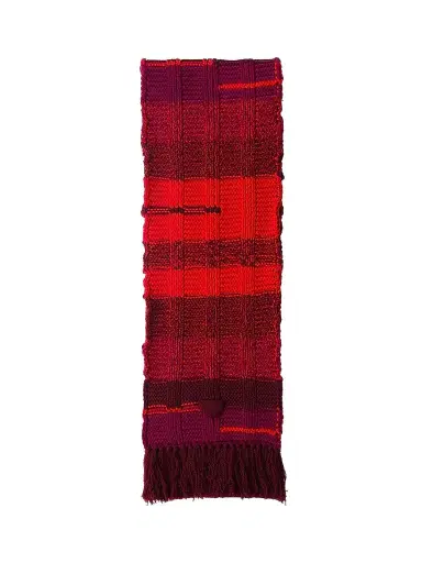 Prada Women's Wool Scarf - Dark Red | Thumbnail 1
