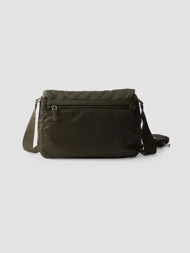 Prada Women's Quilted Nylon Shoulder Bag - Green | Thumbnail 5