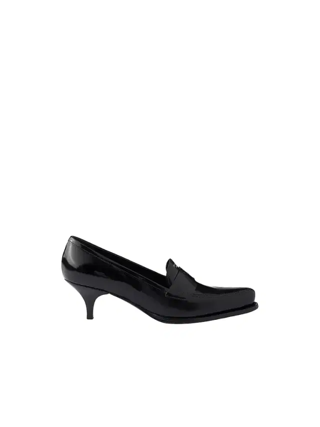 Prada Women's Brushed Leather Loafers