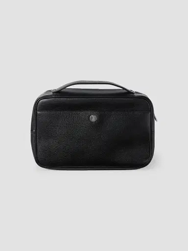 Brunello Cucinelli Grained Leather Travel Beauty Case | Thumbnail 2