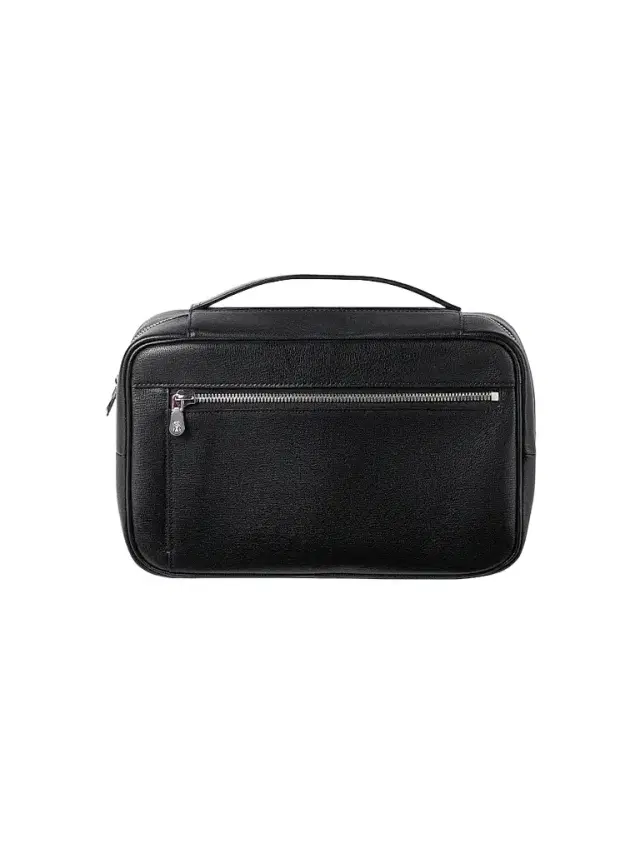 Brunello Cucinelli Grained Leather Travel Beauty Case