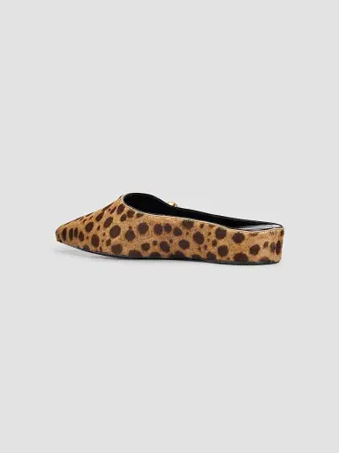 Herbert Levine Women's Sleep On It Calf Hair Cheetah Mules | Thumbnail 4 Herbert Levine Women's Sleep On It Calf Hair Cheetah Mules | Thumbnail 4