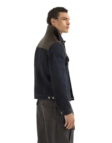 Brunello Cucinelli Denim four-pocket jacket | Thumbnail 3