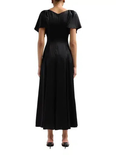 Cinq à Sept Women's Ambriella Silk Maxi Dress - Black | Thumbnail 3
