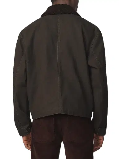 Joe's Jeans Men's Cotton Canvas Jacket - Tea Leaf - Size XL | Thumbnail 3