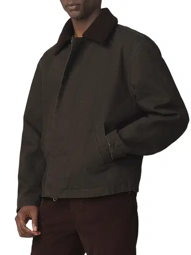 Joe's Jeans Men's Cotton Canvas Jacket - Tea Leaf - Size XL | Thumbnail 4