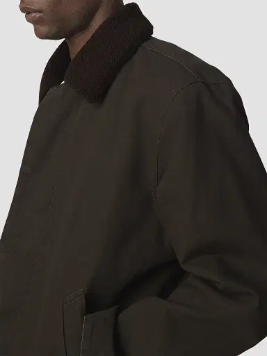 Joe's Jeans Men's Cotton Canvas Jacket - Tea Leaf - Size XL | Thumbnail 5