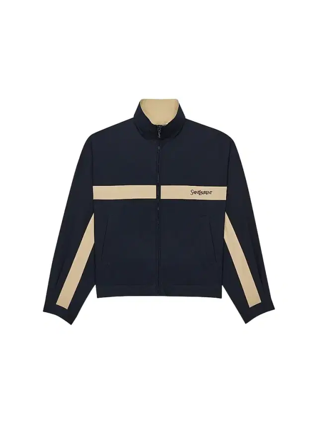 Saint Laurent Men's Jacket in Cotton - Navy Mastic