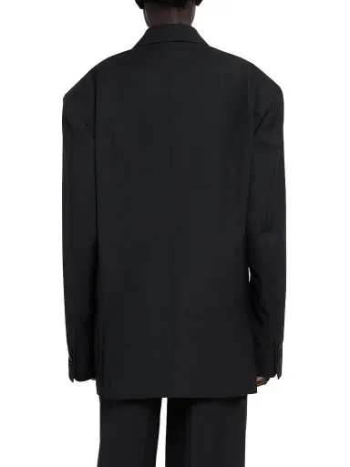 Issey Miyake Women's Honest Ensemble Wool-Blend Jacket - Black - Size XS | Thumbnail 3