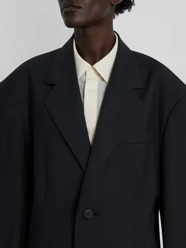 Issey Miyake Women's Honest Ensemble Wool-Blend Jacket - Black - Size XS | Thumbnail 5