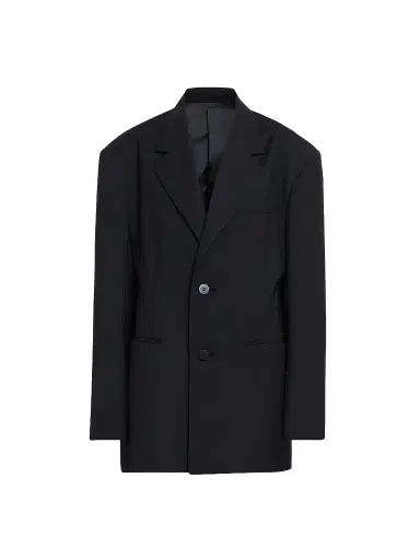 Issey Miyake Women's Honest Ensemble Wool-Blend Jacket - Black - Size XS | Thumbnail 1