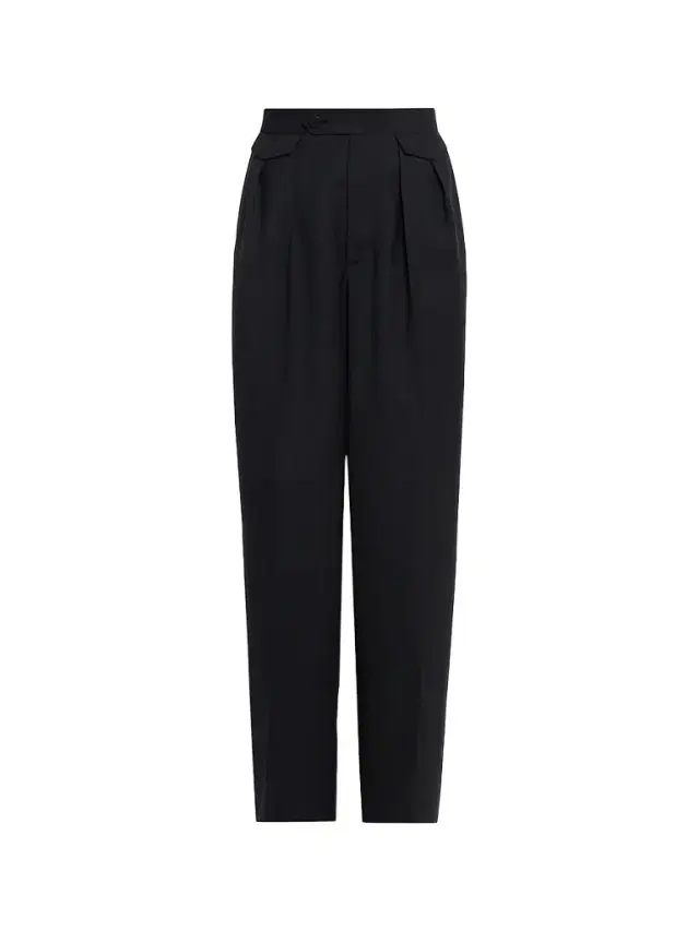 Issey Miyake Women's Honest Ensemble Wool-Blend Pants - Black - Size Medium