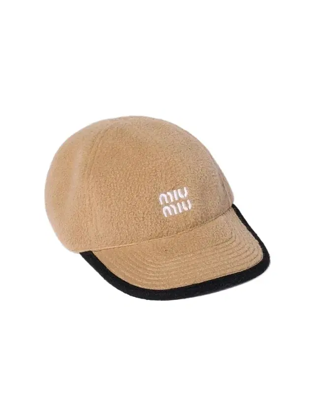Miu Miu Women's Fleece Baseball Cap - Beige