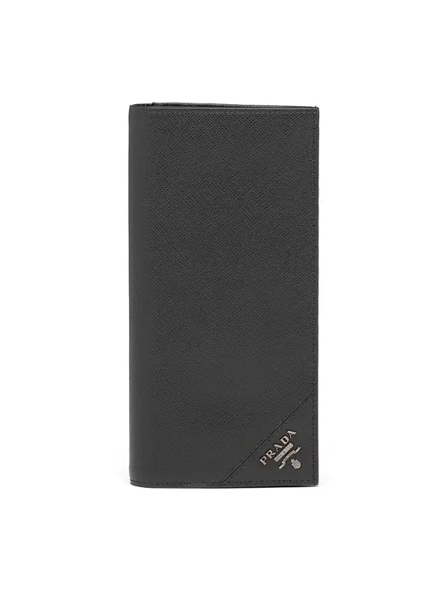 Prada Men's Saffiano Leather Wallet - Black