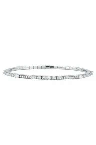 ROBERTO DEMEGLIO Diamond Multishaped Stretch Tennis Bracelet | Thumbnail 1