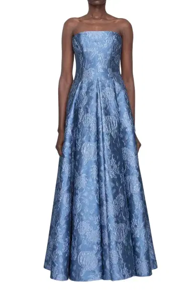 Emilia Wickstead Letizia Floral Gown | Thumbnail 2 Emilia Wickstead Letizia Floral Gown | Thumbnail 2