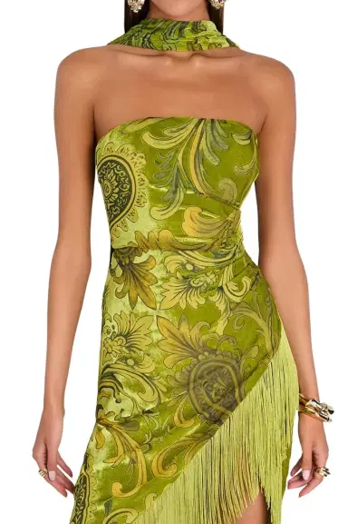 Retrofête Statice Velvet Dress | Thumbnail 2 Retrofête Statice Velvet Dress | Thumbnail 2