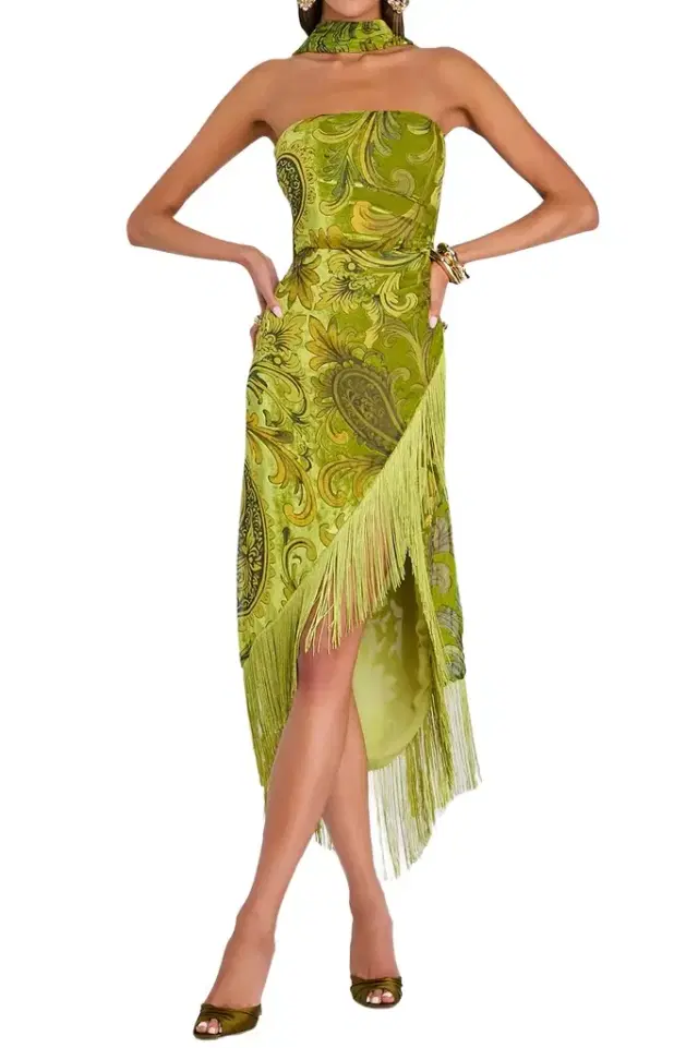 Retrofête Statice Velvet Dress