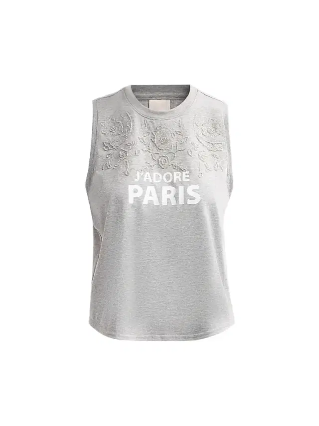 Cinq à Sept Women's Sibylle Embellished Printed Cotton-Blend Top - Heather Grey